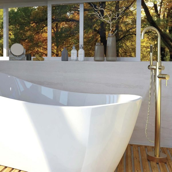 DAX Salerno Freestanding Bathtub Filler (DAX-8285-BG) on Sale - Image 2