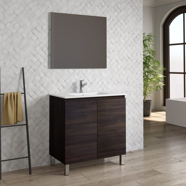 DAX Sunset Bathroom Vanity Cabinet with Onix basin included Fashion - Image 5