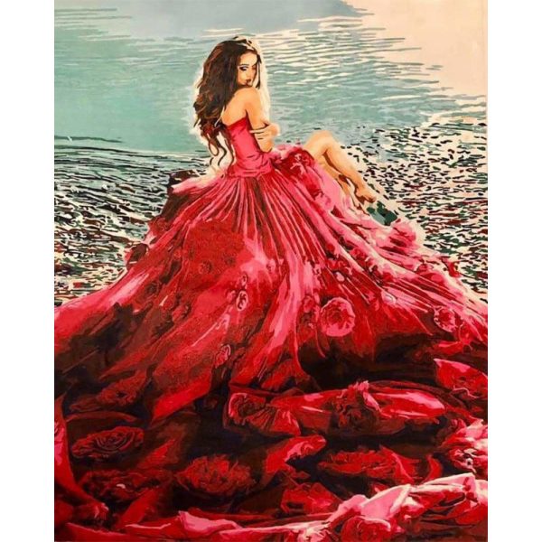 Red dress For Discount - Image 2